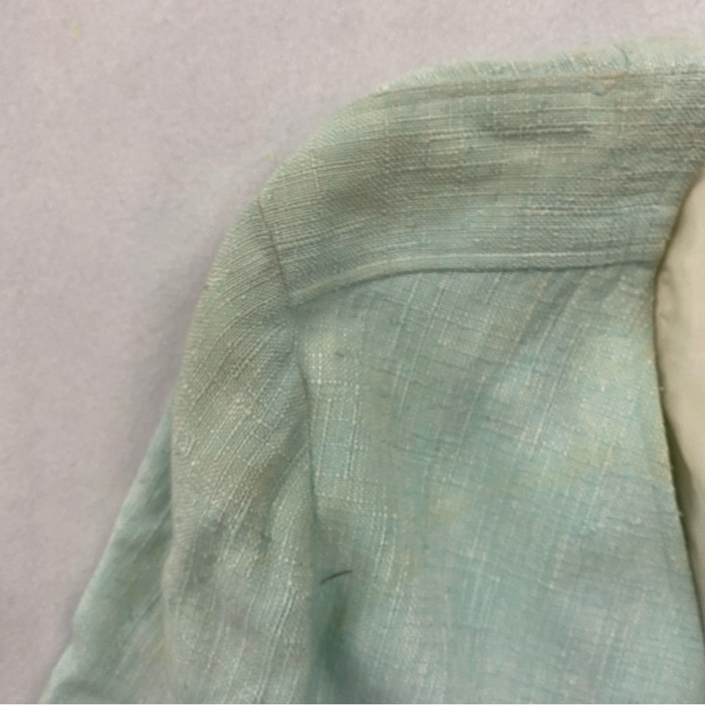 Vintage Spring 1986 CHANEL Blue Jacket 36 - Picture 5 of 11